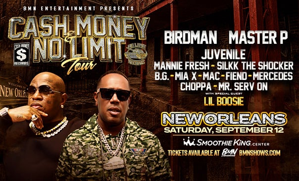 More Info for Cash Money & No Limit Tour