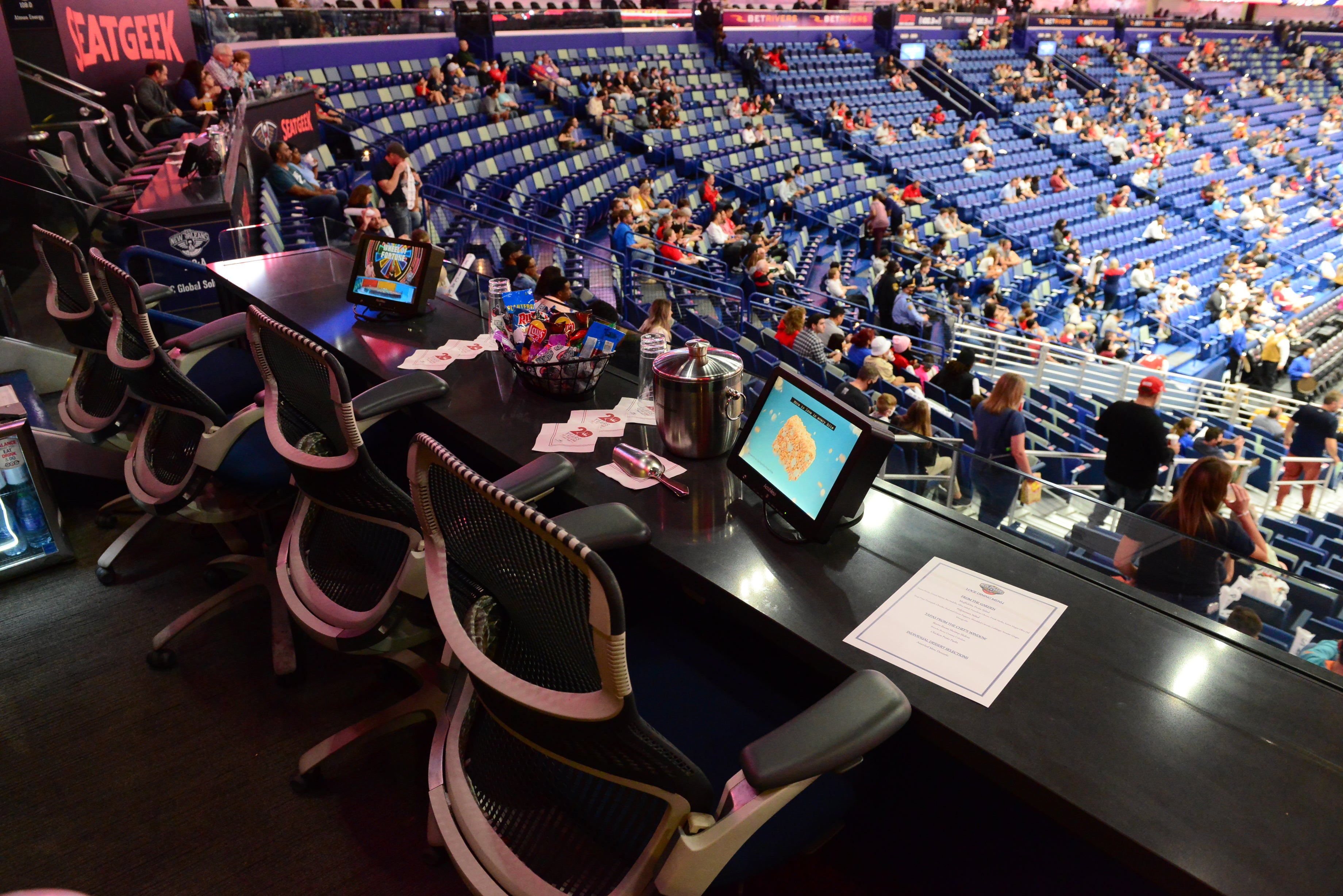 Smoothie King Center Seating Chart Pelicans 