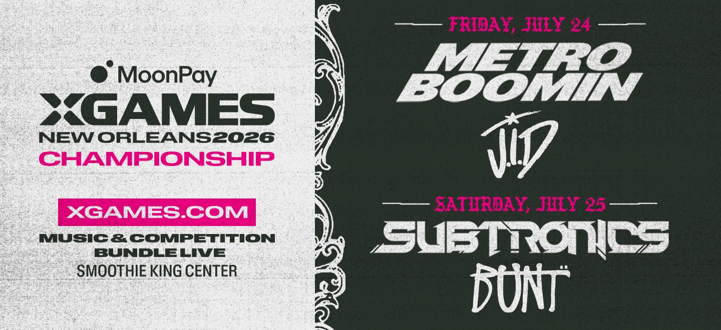 More Info for X Games New Orleans 2026 Championship Concert